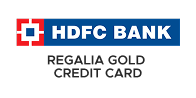 HDFC Bank Regalia Gold Credit Card
